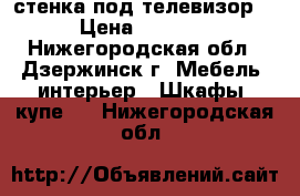 стенка под телевизор  › Цена ­ 8 000 - Нижегородская обл., Дзержинск г. Мебель, интерьер » Шкафы, купе   . Нижегородская обл.